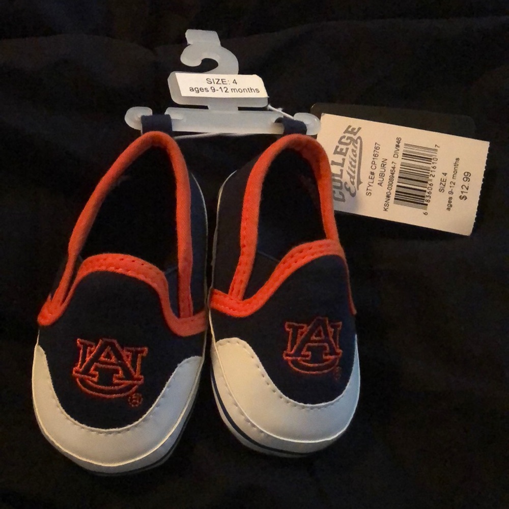 Auburn University baby shoes